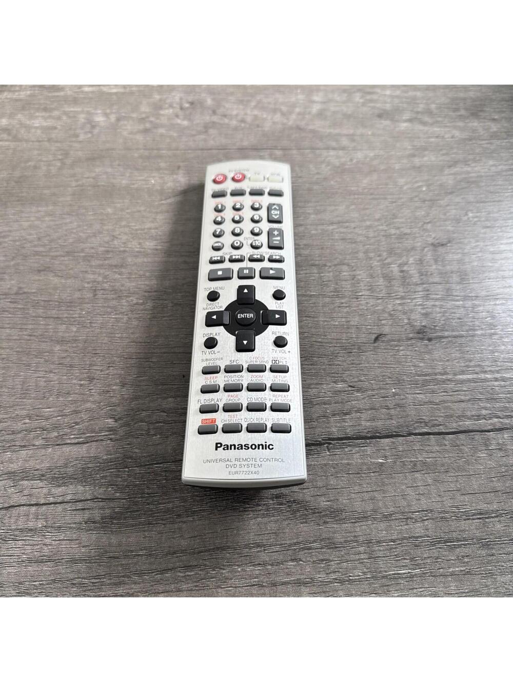 Panasonic Genuine Universal Remote Control DVD System EUR7722X50 OEM